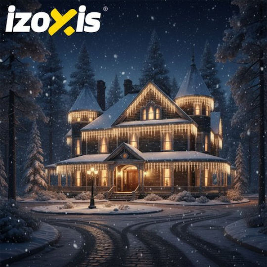 500 Lights LED 22.5m. Warm White in String 1pcs