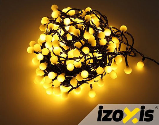 300 LED-Lämpchen 30 m Warmweiß in Reihe