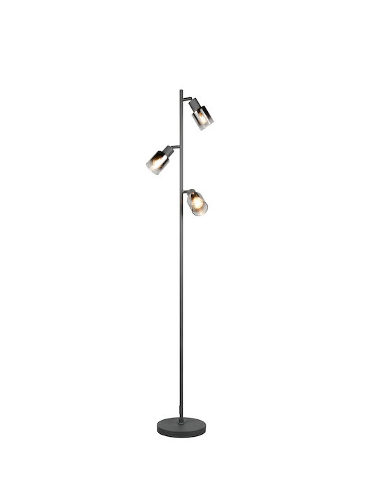 Trio Lighting Φωτιστικό Δαπέδου Γκρι