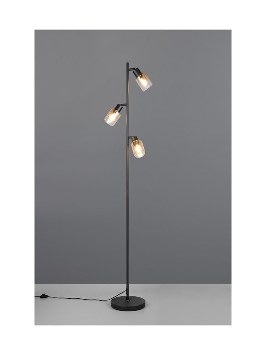 Trio Lighting Floor Lamp Black