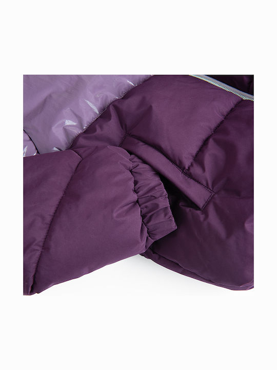 Kids' Casual Jacket with Hood Purple