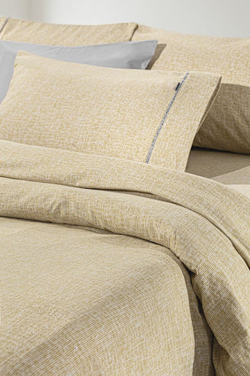 Guy Laroche Sommer Bettlaken Set für Einzelbett 3 Stück 170x265+35cm Sommer