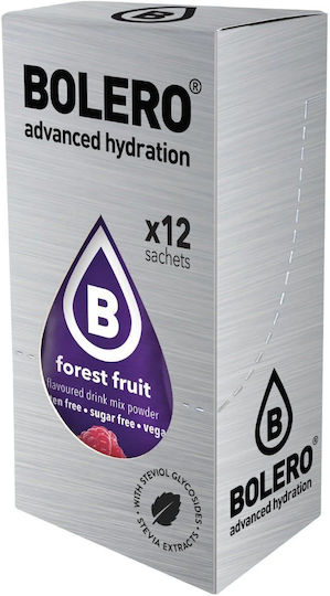 Bolero Juice Powder Φρούτα του Δάσους Sugar Free 3gr 12pcs