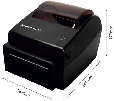 Powertech Label Printer USB, Serial, Ethernet 203 dpi