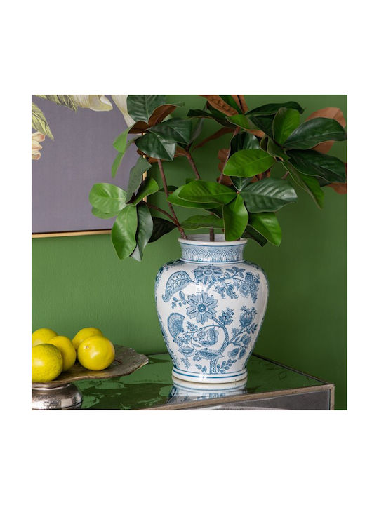 Artekko Decorative Vase Melania White 23x23x28cm