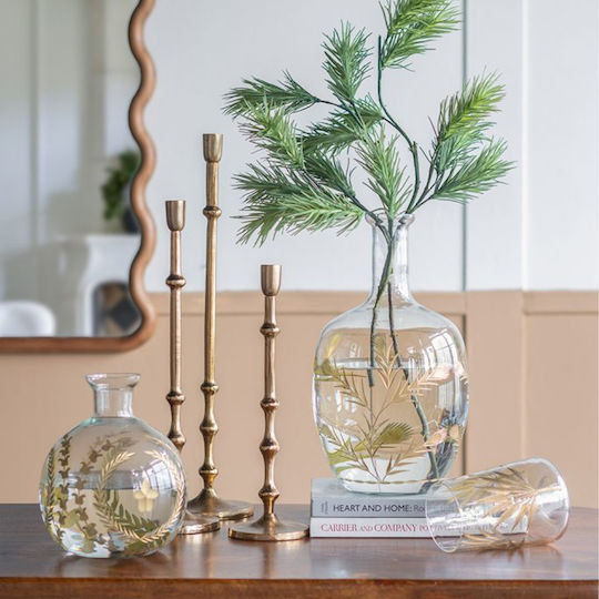 Artekko Decorative Vase Aphelios Transparent 20cm