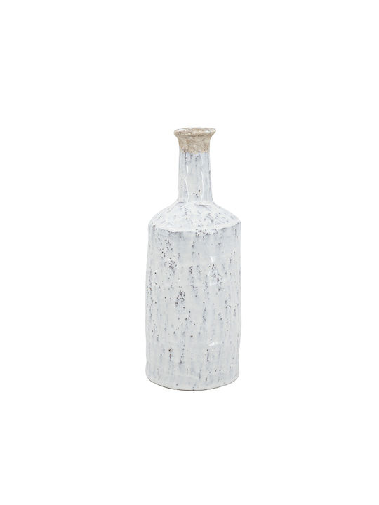 Artekko Decorative Vase Bard Orange 13.5x12.5x32.5cm