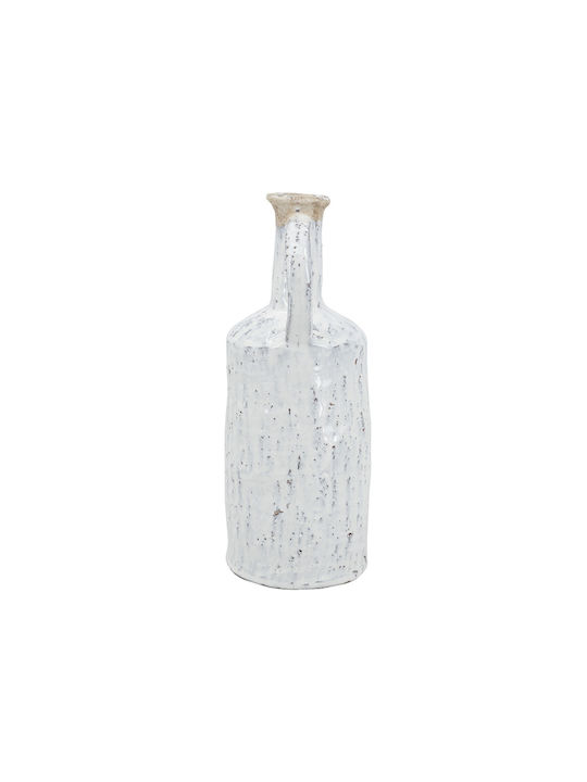 Artekko Decorative Vase Bard Orange 13.5x12.5x32.5cm
