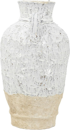 Artekko Βάζο Πήλινο Bard Πορτοκαλί Φ22xΥ40cm
