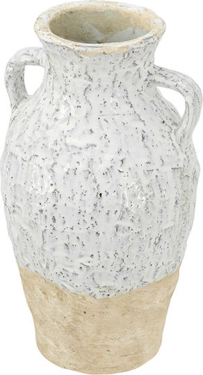 Artekko Βάζο Πήλινο Bard Πορτοκαλί Φ20xΥ35cm