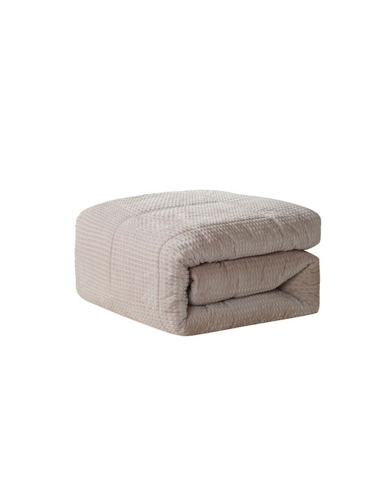 Liolios Home Duvet Cover Queen 220x240cm Sahara Beige