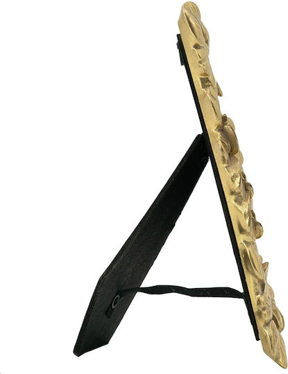 Artekko Plastic Photo Frame With Gold Frame