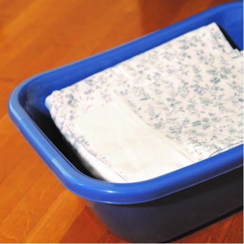 Viomes Basin Rectangular 47x35x18cm. Capacity 16lt Light Blue