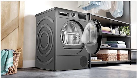 Bosch Serie 6 Στεγνωτήριο 9kg με Αντλία Θερμότητας