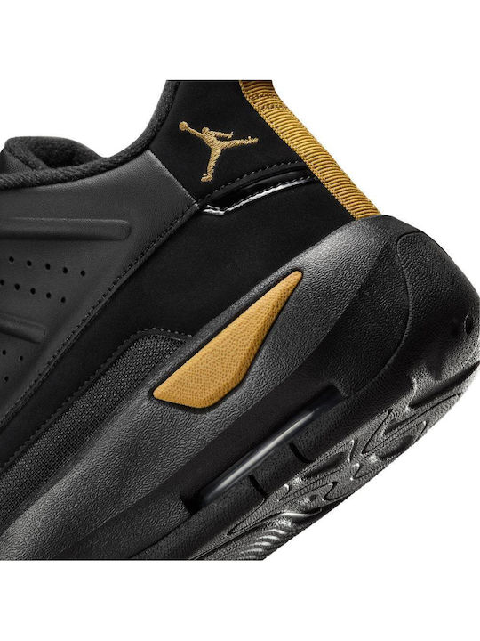 Max Aura Adidași Pentru Bărbați Tip Botine Negri / Aurii Metalici