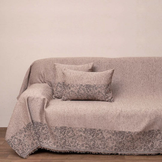 Viopros Armchair Throw 180x150cm Linen