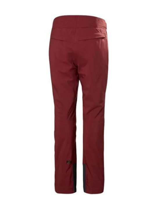 Helly Hansen Legendary Insulated Women's Hiking Long Trousers Red