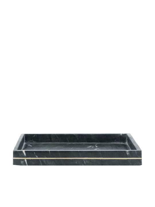 Artekko Marble Rectangular Decorative Tray 35.5x25x4cm