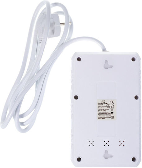 Maclean Energy Power Strip 4 Positions with Cable 1.5m