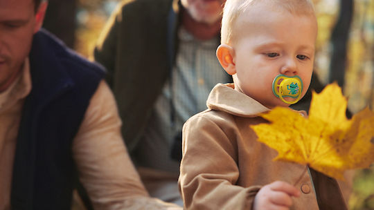 Philips Ultra Air Pacifiers Silicone with Case Yellow for 18+ months 2pcs