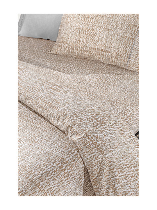 Guy Laroche Комплект Плик за Завивка Памучен Кинг Сайз с 2 Калъфки 225x245 Beaver Титан