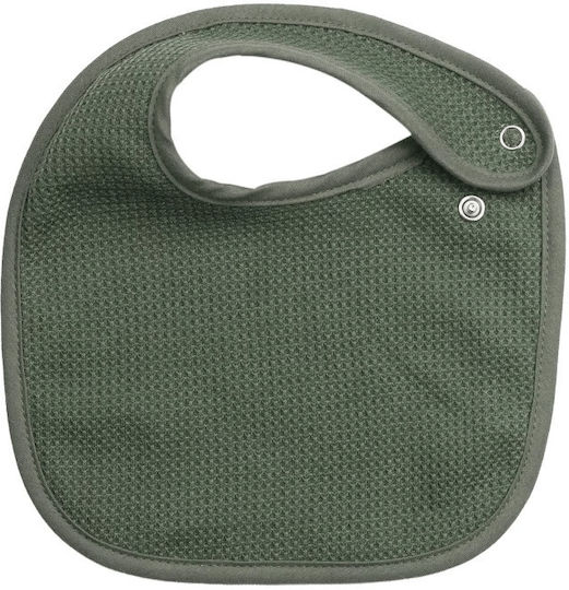 Trois Kilos Sept Bib Fabric with Button Green 6pcs