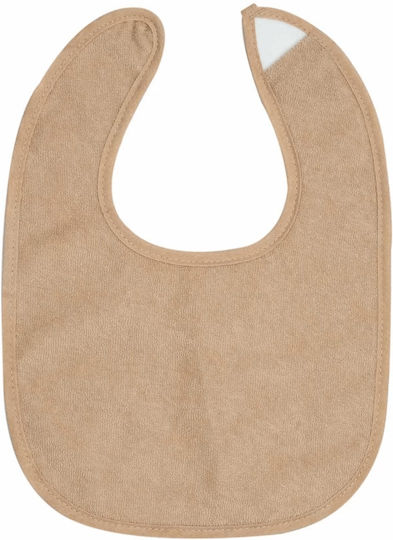 Trois Kilos Sept Bib Fabric with Button Brown 6pcs