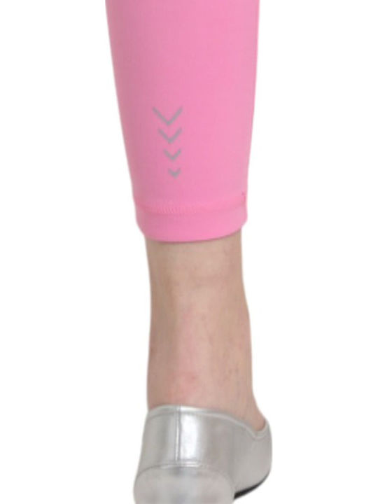 Women's Long Everyday Legging High Waisted Pink