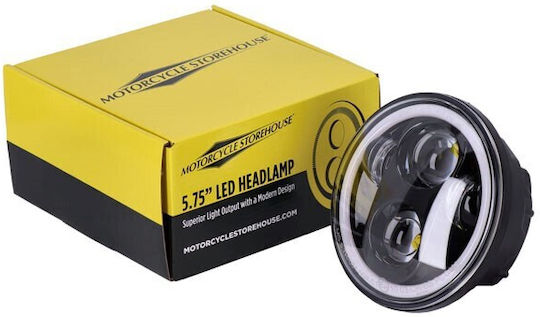 Vorderes Led Scheinwerfer Harley Davidson Sportster Xl Helles 5.75 Zoll Led Scheinwerfer Einheit Schwarz