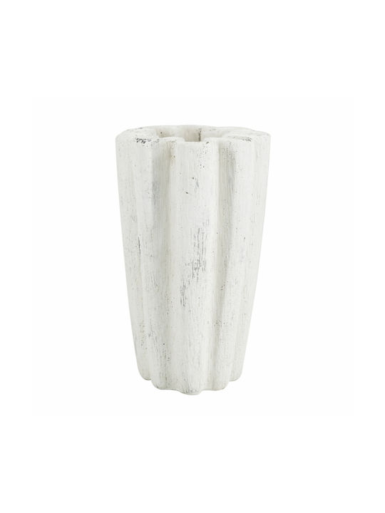 Artekko Decorative Vase White 22.5x18x30cm