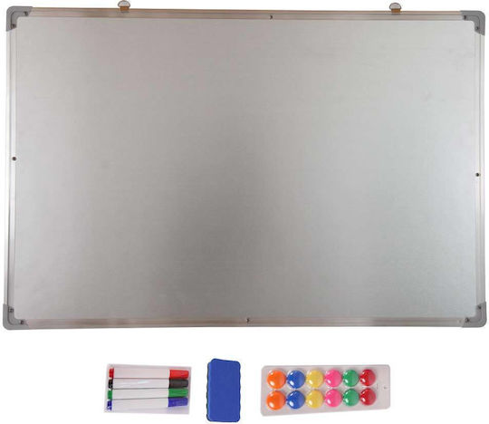 Bakaji Magnetic Hanging Dry Erase Board 90x60cm