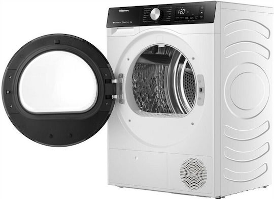 Hisense DH3S902BWCC Uscător de rufe 9kg cu pompă de căldură