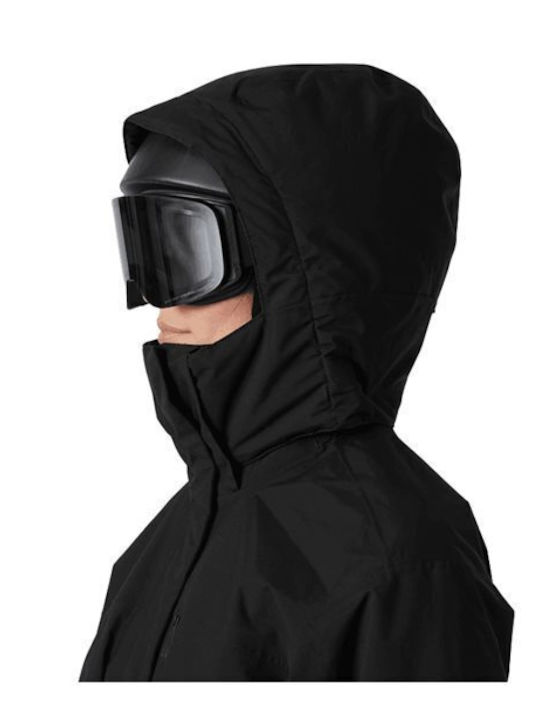 Helly Hansen Insulated 2.0 65987-990 Γυναικείο Μπουφάν για Σκι & Snowboard Μαύρο