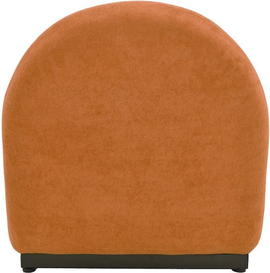 Zenny Fotoliu Pat Rotativ Terracotta 64x85x68cm
