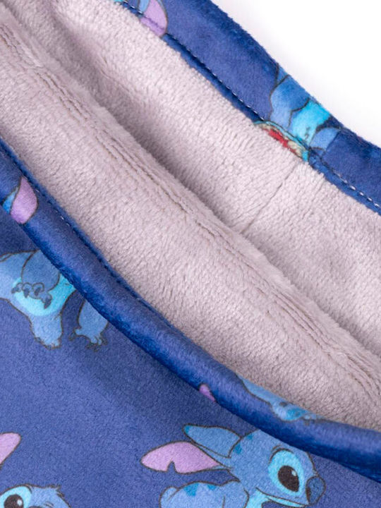 Disney Stitch Kids' Scarves Fabric Blue