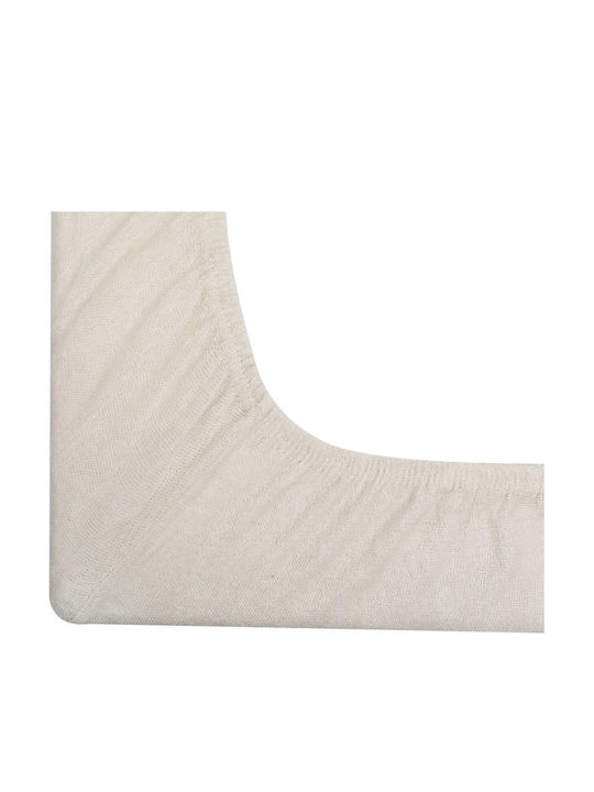 Trois Kilos Sept Changing Pad Cover made of Fabric Ecru/Pink 70x50cm