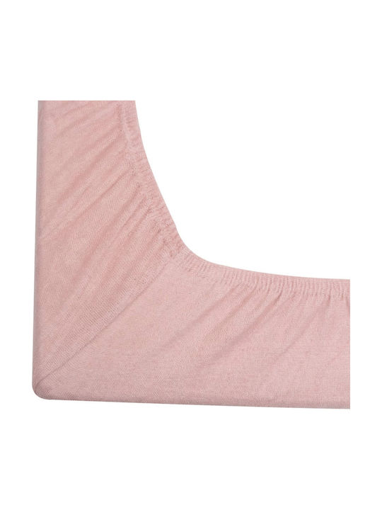 Trois Kilos Sept Changing Pad Cover made of Fabric Ecru/Pink 70x50cm