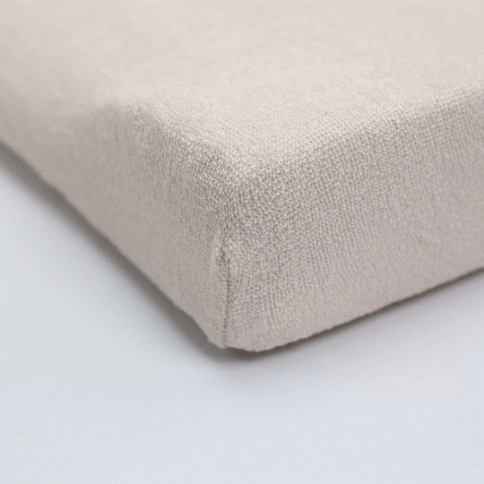 Trois Kilos Sept Changing Pad Cover made of Fabric Beige/Ecru 70x50cm