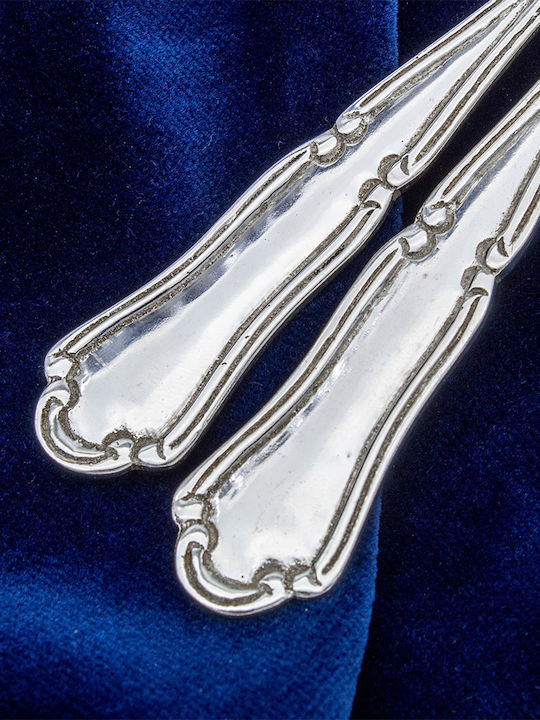Savvas Design Löffelset Metall Silber 14.5cm 4Stück