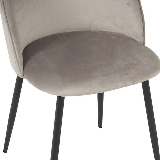 Perch Stühle Speisesaal Grey 1Stück 50x43x82cm