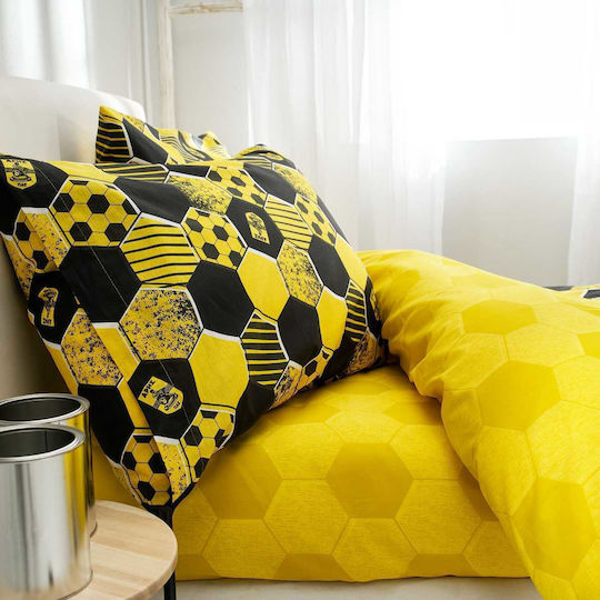 Vesta Home Σετ Σεντόνια Μονά Βαμβακερά 170x260cm 3τμχ