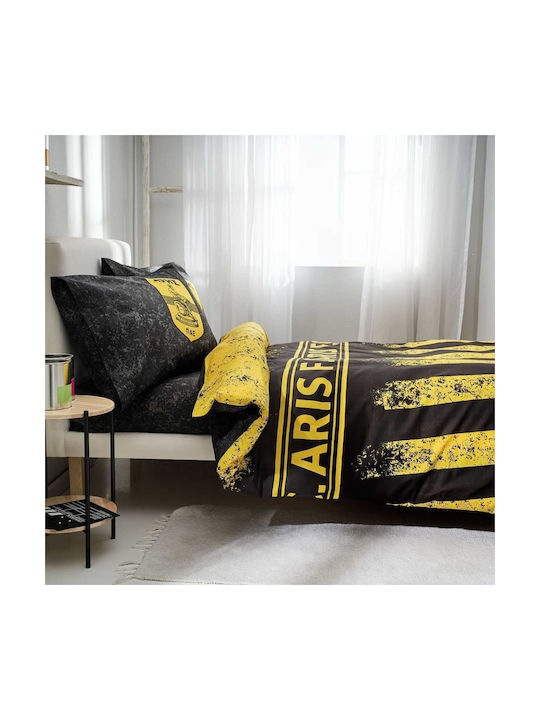 Vesta Home Σετ Σεντόνια Μονά Βαμβακερά Aris100 170x260cm 3τμχ