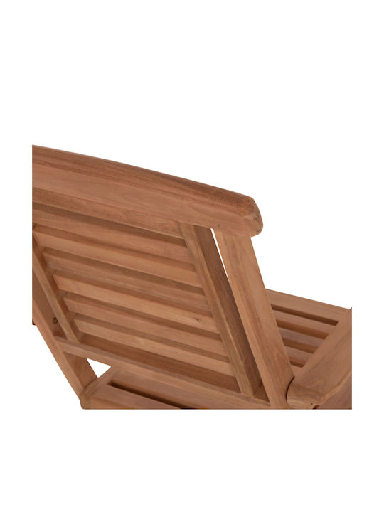 Градински Стол Дървен Crander Teak 2 Бройки 53x63x90 см