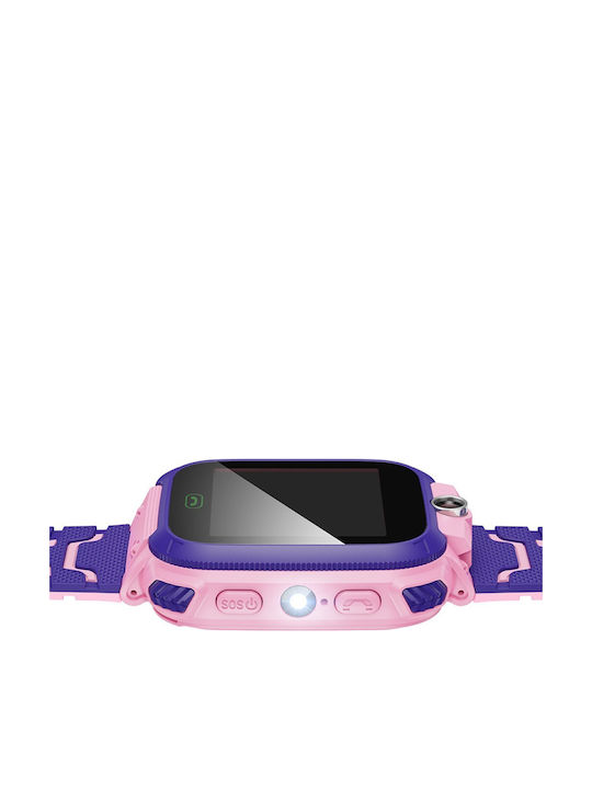 Hoco Smartwatch pentru copii 2G cu GPS și Cameră Roz