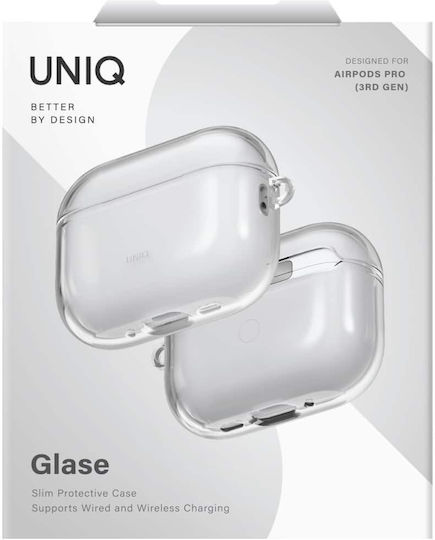 Uniq Glase Θήκη Σιλικόνης σε Διάφανο χρώμα για Apple AirPods 3