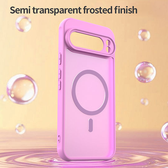 Techsuit Halofrost II Umschlag Rückseite Kunststoff Rosa (Google Pixel 10)