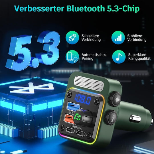 Pyramid FM предавател за кола с Bluetooth