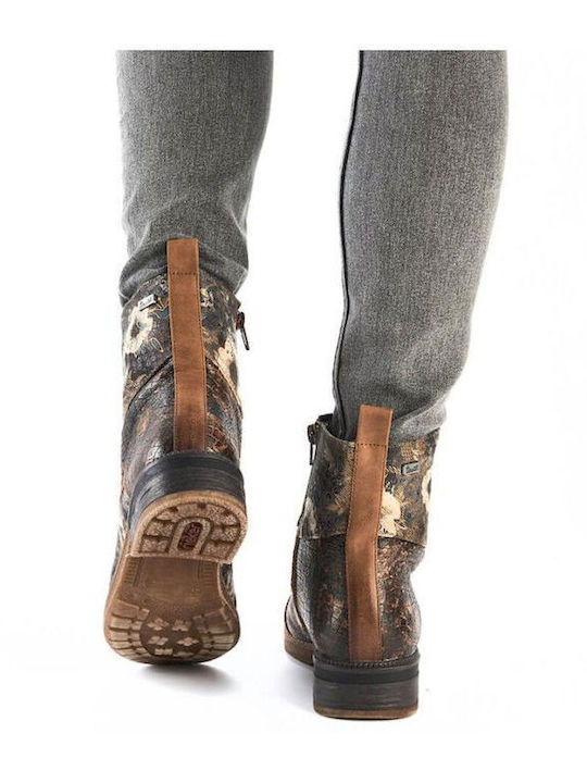Stiefeletten Damen Braun