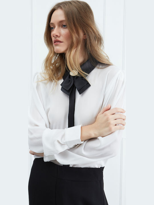 Women's Long Sleeve Shirt White