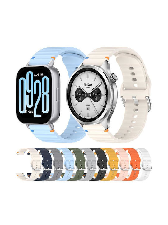 Λουράκι Σιλικόνης Μαύρο (Redmi Watch 5 Active / Watch 5 LiteRealme Watch 2Haylou RT2 LS10)